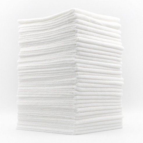 디아망나인 폴리쉬플러스 다용도타월 브라이트화이트 40x40cm 30매