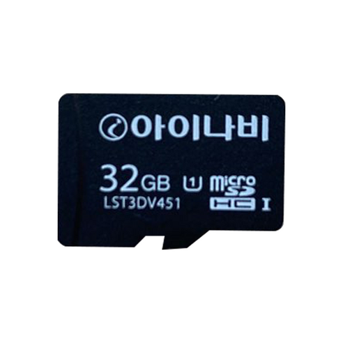 아이나비 정품 메모리카드 32G MLC U1블랙박스 전용 [어댑터포함], 아이나비 64G 메모리카드(어댑터포함)