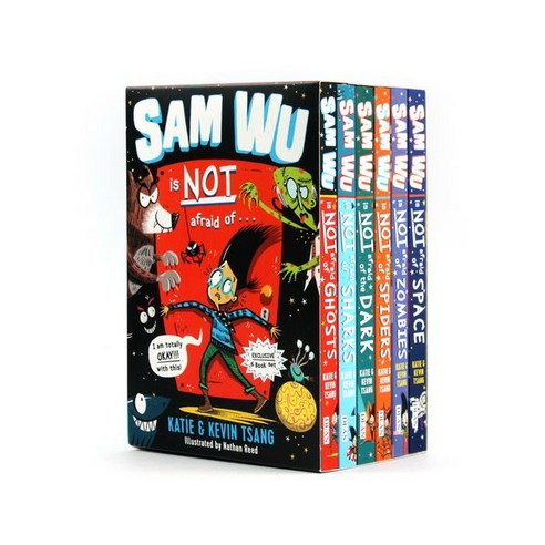 Sam Wu Is NOT Afraid Of ...시리즈 페이퍼백 6종 박스 세트 Paperback Boxed set (해외판 ...