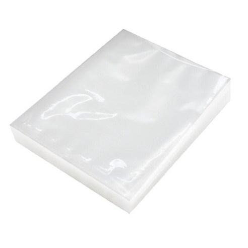 100pcs 신선한 인감 식품 가방 진공 실러 과일 고기 우유 보관 가방, 10 × 20cm, 클리어, 플라스틱