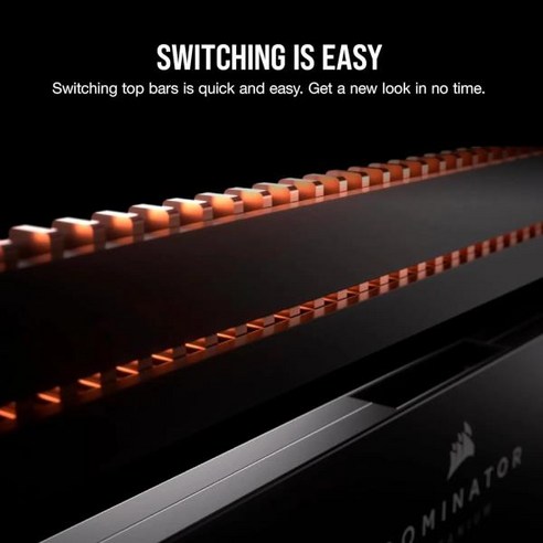 고성능 DDR5 RAM와 화려한 LED 라이트가 만나는 커세어 도미네이터