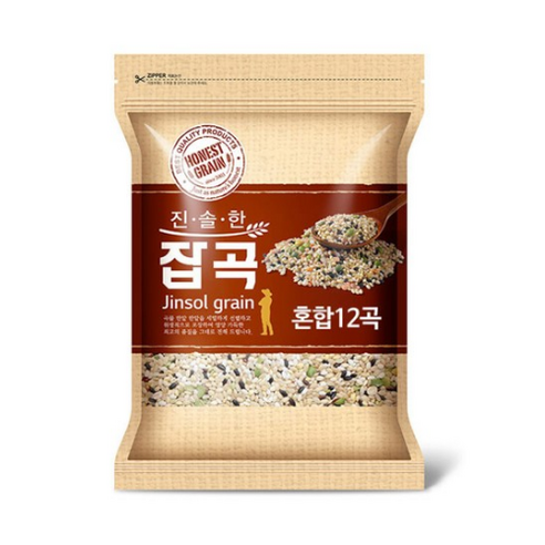 진솔그레인 혼합12곡 국산, 2kg, 5개