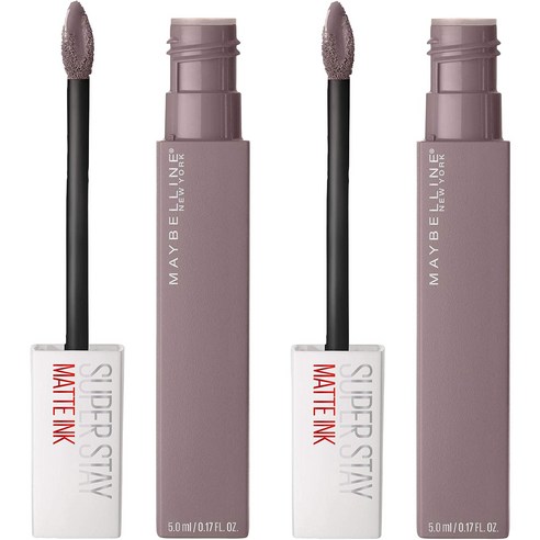 메이블린 뉴욕 슈퍼 스테이 립 잉크 5ml, 090 Huntress, 2개