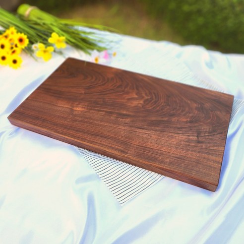 자연의 숨결을 담은 예술, 미소우드 친환경 월넛 플레이팅 도마 트렉도마니al2