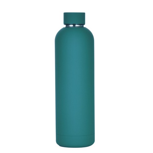 ZZJJC 2단 304 스테인리스 텀블러 물병 750ML 대용량 아웃도어 스포츠 스크럽 물컵, 유리록