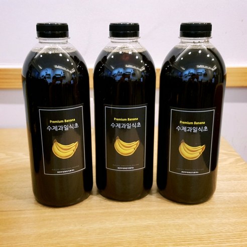 카페바움 수제 바나나식초 400ml 1L, 1개