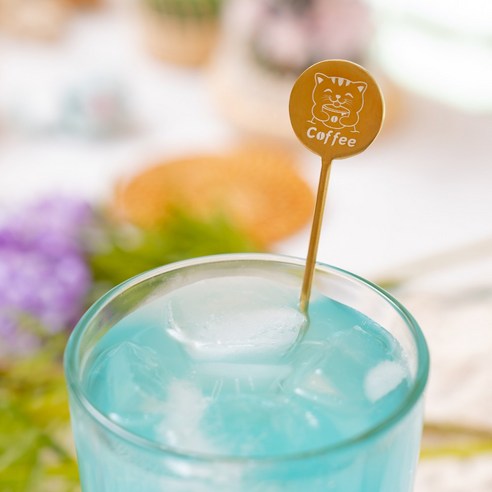 당신의 음료를 특별하게 만드는 고급 롱스푼 머들러