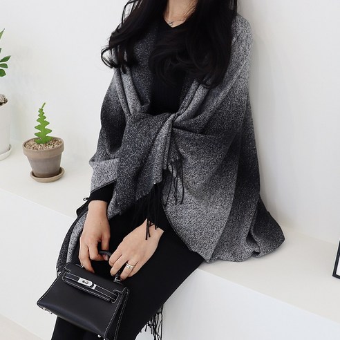 Darlim DARLIM 대형 숄 가디건 어깨 망토 - 가격 변동 추적 그래프 - 역대가