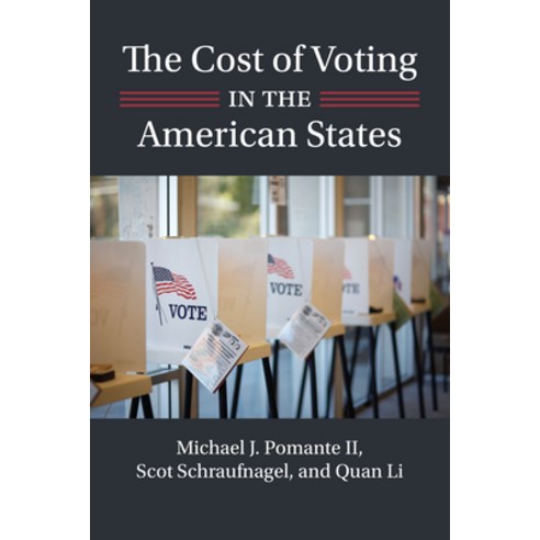 (영문도서) The Cost of Voting in the American States Hardcover, University Press of Kansas, English, 9780700635917