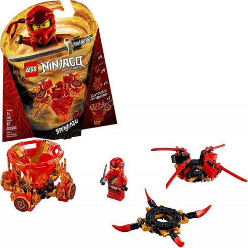 LEGO NINJAGO Spinjitzu Kai 70659 조립 키트 (97 개), 단일옵션, 1개 닌자고레고