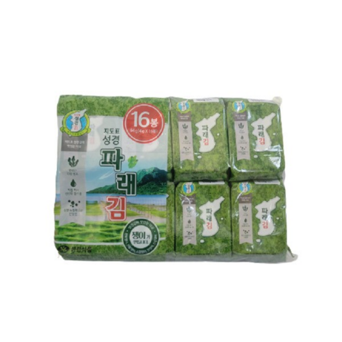 지도표 성경김 파래식탁김 16단