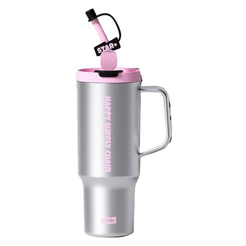 STAR+ 해피 서플라이 체인 텀블러 차망 포함, 다몬 에코, 1개, 1200ml