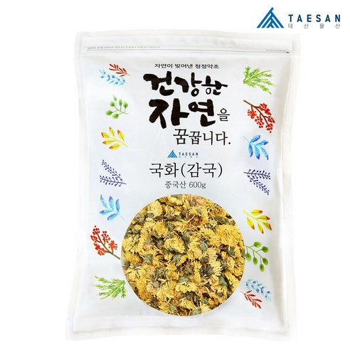 [도매] 수입 국화 꽃차 감국 600g, 1개, 1개입