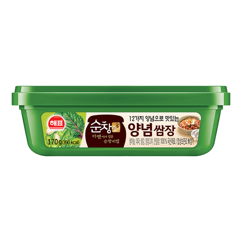 해표 순창궁 발아콩 12가지 양념쌈장, 170g, 2개