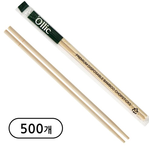 환경을 생각하는 고급 대나무 젓가락의 새로운 선택
