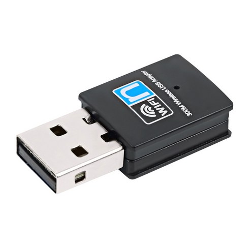 300Mbps USB 와이파이 어댑터 2.4Ghz 안테나 이더넷 PC Lan 동글 컴퓨터 오피스 네트워크 카드 장치, 한개옵션0, 한개옵션0