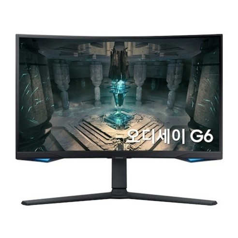 삼성전자 오디세이 G6 S32BG650 80cm QHD 1ms HDR600 커브드 컴퓨터 게이밍 스마트 모니터, LS32BG650EKXKR