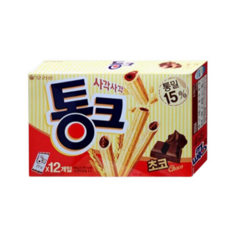 오리온 통크 초코, 240g, 10개 - 빼빼로/막대과자 | 쿠팡