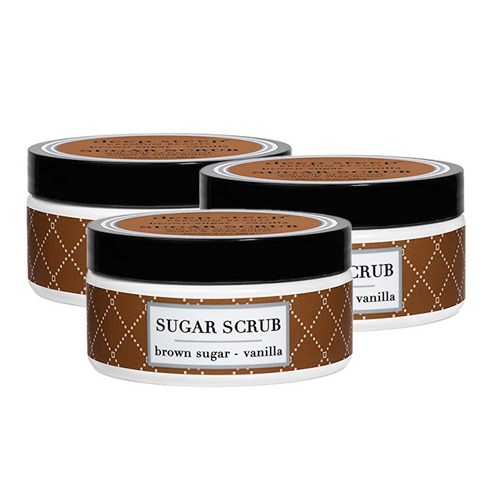 딥스팁 슈가 스크럽, 226g, Brown Sugar - Vanilla, 3개