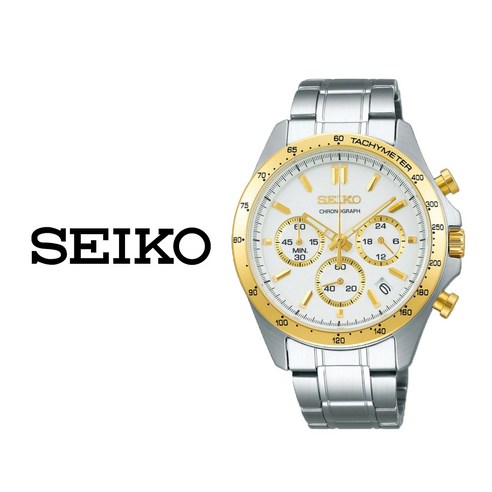 세이코 SEIKO 스피릿 남자 크로노그래프 메탈 패션 손목시계 SBTR024