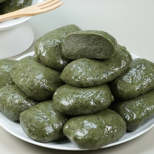 소소락 국내산찹쌀 쑥개떡 1kg (50g 20개)