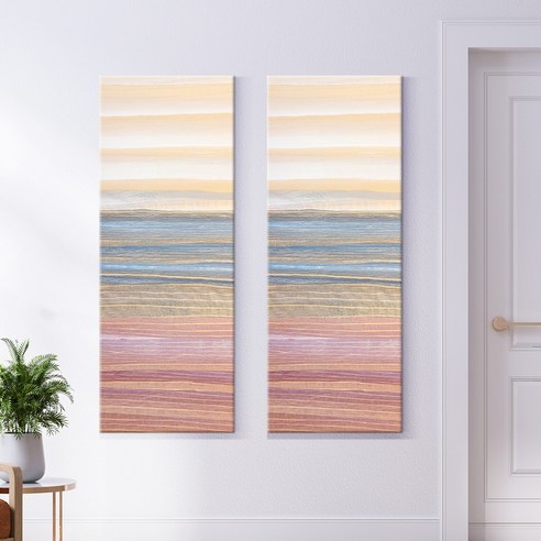 감성을 더하는 대형 추상화 액자