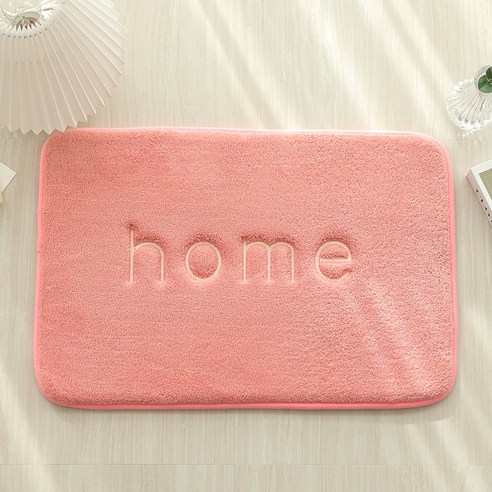 HOME & LIVING 메모리폼 발매트, 40cm*60cm, 핑크, 1개