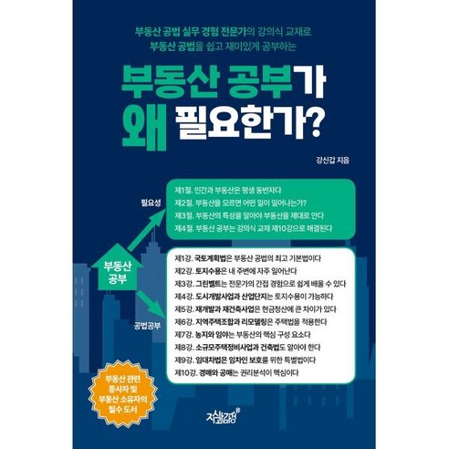 부동산 공부가 왜 필요한가?:부동산 공법 실무 경험 전문가의 강의식 교재로 부동산 공법을 쉽고 재미있게 공부하는, 지식과감성, 강신갑 저