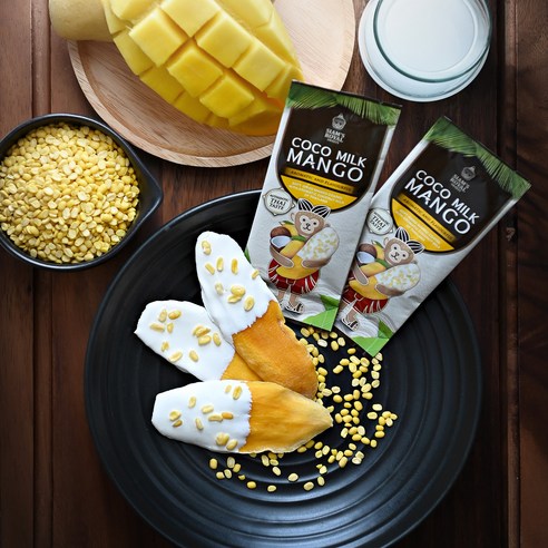 열대의 달콤함을 집 안으로, 태국 시암 로얄 코코밀크 망고