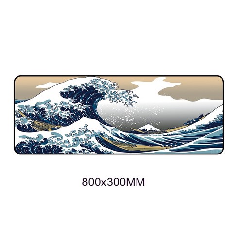 YJQ 대형 800x300 2/3mm 게이머 데스크 패드 노트북 마우스 매트 게임용 마우스 패드 XL 마우스 패드 PC 컴퓨터 키보드 데스크 매트 액세서리 카펫, HL-047-80x30_3MM Thickness