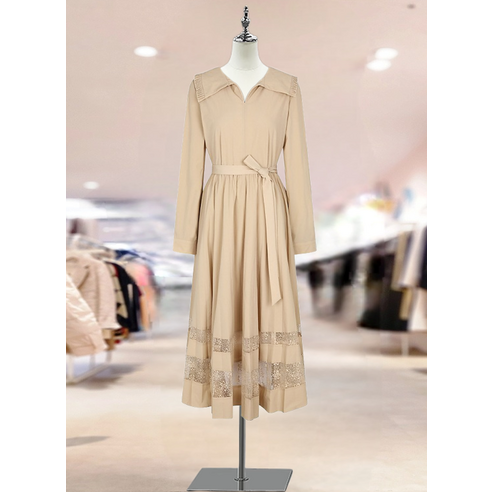 JJ지고트 플랩 포켓 스티치 셔츠 원피스GL9M0OP93(2020795)