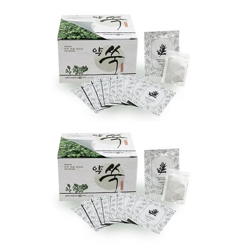 주센 강화사자발 좌욕 좌훈 반신욕 약쑥티백 1.5gX30, 2개