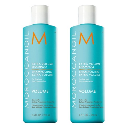 모로칸오일 엑스트라 볼륨 샴푸, 2개, 250ml