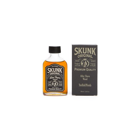 [당일발송] 스컹크 오리지날 에프터쉐이브 Aftershave - 바닐라 우드 (100ml & 400ml), 400ml, 1개