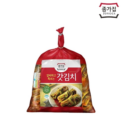 [종가] 갓김치1kg X 1개, 1kg