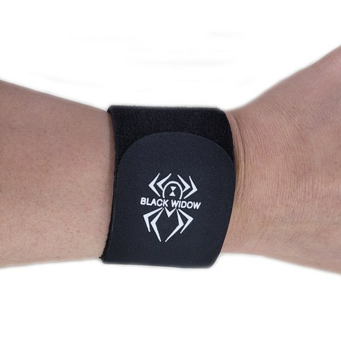볼링선에서의 손목 보호 필수품: 락엔볼 블랙 위도우 리스트 스트랩