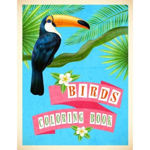 Birds Coloring Book: Adult and Kids Coloring Book Birds: Advanced Realistic Bird Coloring Book for K... Paperback, Shirley L. Maguire