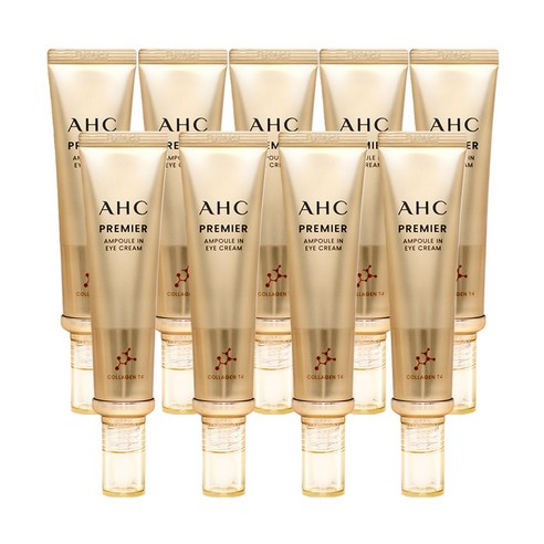 최신상 시즌 11 AHC 프리미어 앰플 인 콜라겐T4 아이크림 40ml, 9개