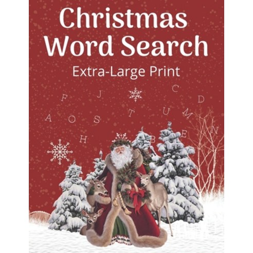 Christmas Word Search Extra-Large Print: Word Find Puzzle Book For Adults And Kids - Exercise Games ... Paperback, Independently Published, English, 9798561075414