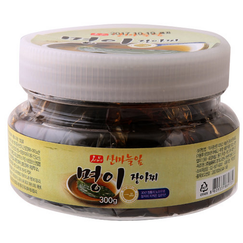 명품 산마늘잎 명이나물 300g, 2개