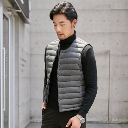 한겨울도 따뜻하게! 세계일주 오리털 경량 패딩 투웨이 방한 조끼 VS-55DBV로 만나보세요