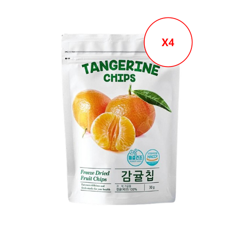 TANGERINE CHIPS 동결건조 감귤칩, 5개, 30g