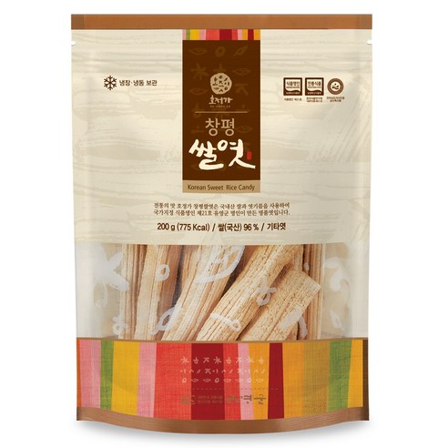 창평쌀엿 200g / 대한민국 식품명인 제21호 호정식품, 1개