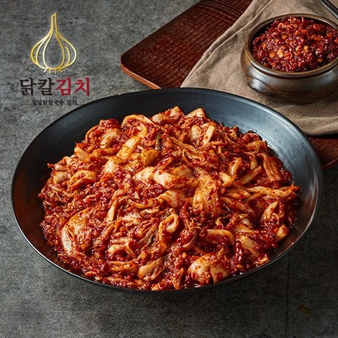 [리뷰이벤트] [닭칼김치] 매운 실비마늘김치 700g, 1개