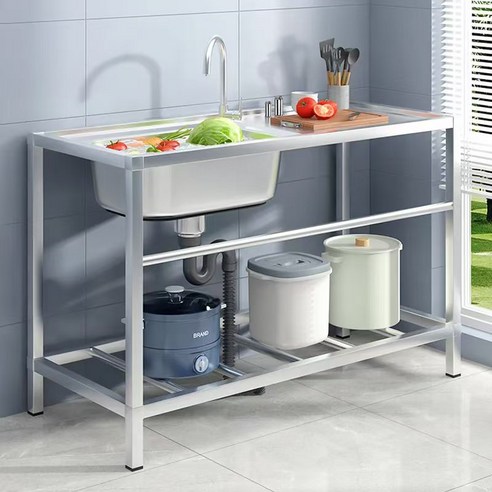 좁은 공간을 넓게! Masarry 간이 싱크대 세트로 깔끔하게 해결하세요.