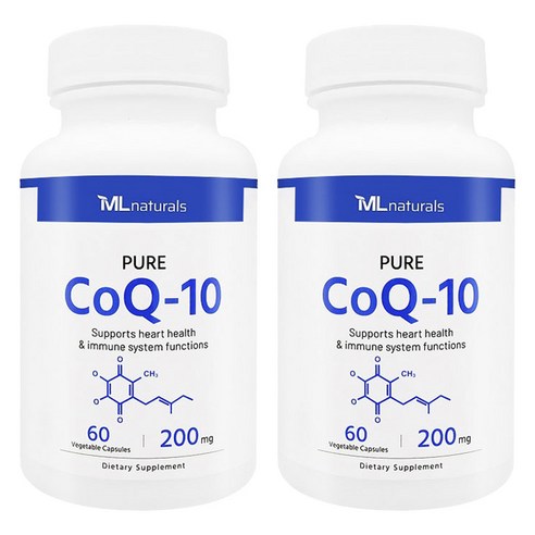 My Life 내추럴스 코큐텐 CoQ-10 200mg, 60정, 2개