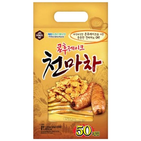 동일 콘후레이크 천마차 50T입, 20g, 50개입, 1개