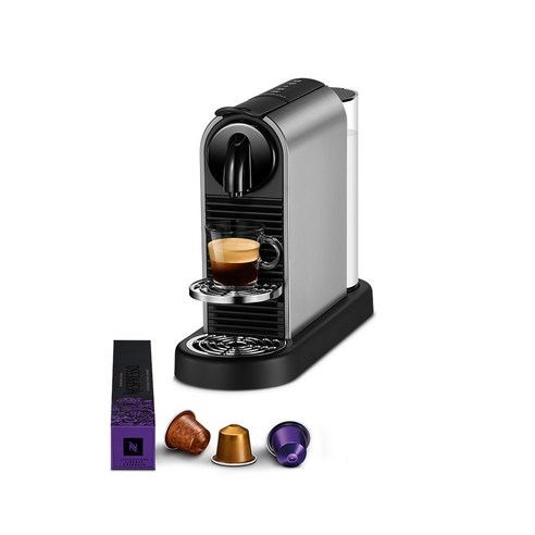 네스프레소 시티즈 플래티넘 D140 에스프레소 캡슐커피머신 타이탄