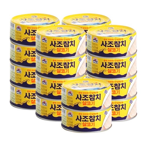 사조참치 살코기 100g 18개, 1세트