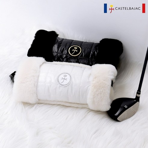 겨울 골프에서 차가운 손에 최적의 따뜻함과 편안함을 제공하는 까스텔바작 여성 방한 퍼 패딩 핸드워머